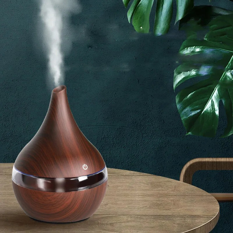 AromaFlow USB Bliss: Mini Portable Aromatherapy Essential Oil Diffuser and Humidifier