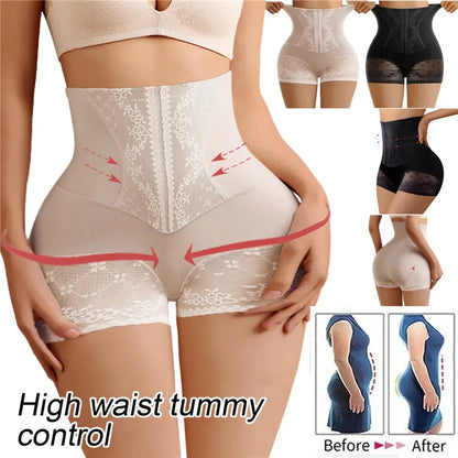 Tummy-Taming High-Waisted Panty with Hip Enhancements and Postpartum Hip Lift