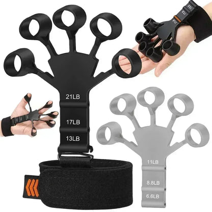 FlexGrip ProTrainer: Silicone Finger Exercise Stretcher and Hand Strengthener