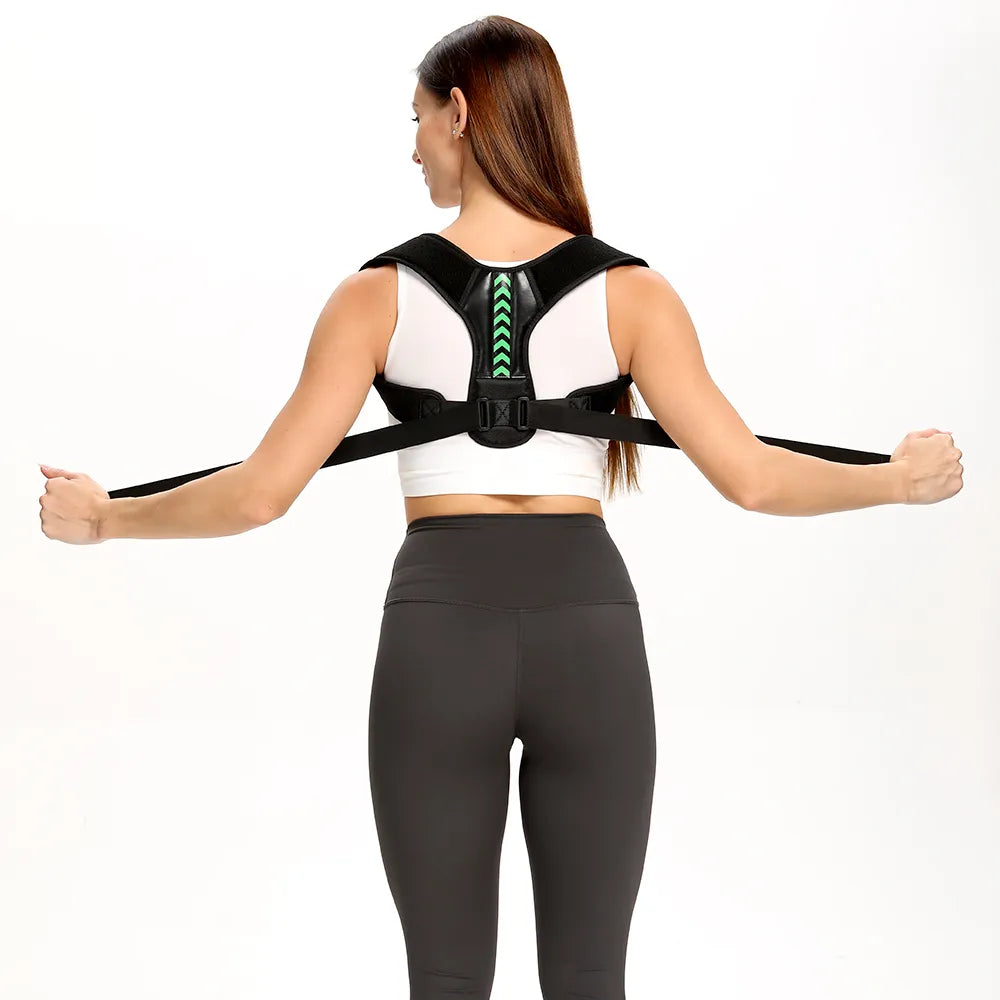 PostureRevive FlexFit: Adjustable Back and Shoulder Corrector Belt for Clavicle and Spine Support