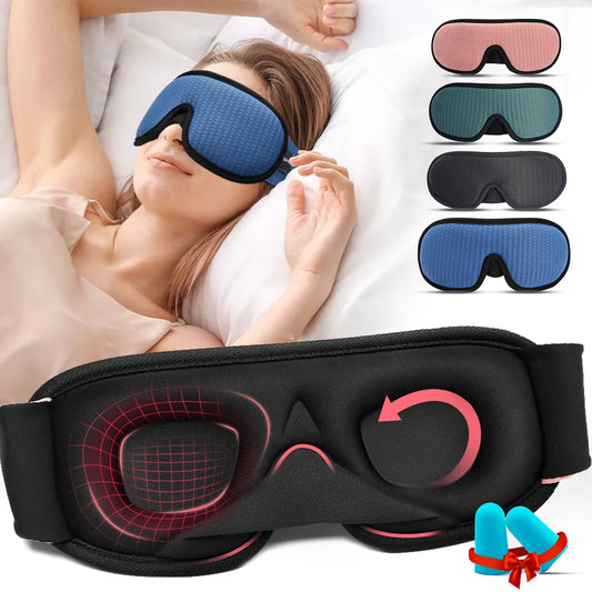 DreamGuard 3D BlissMask: Memory Foam Sleep Eye Mask