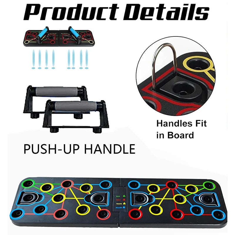 VivaFlexFit ProCore: Portable Dual-Function Exercise Board with Adjustable Multi-Functions